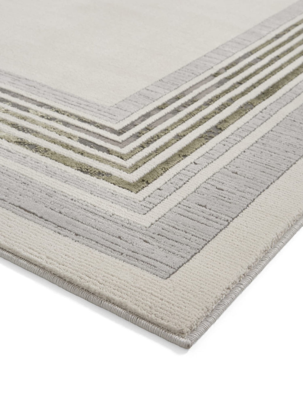 Alpa Ivory & Green Rug