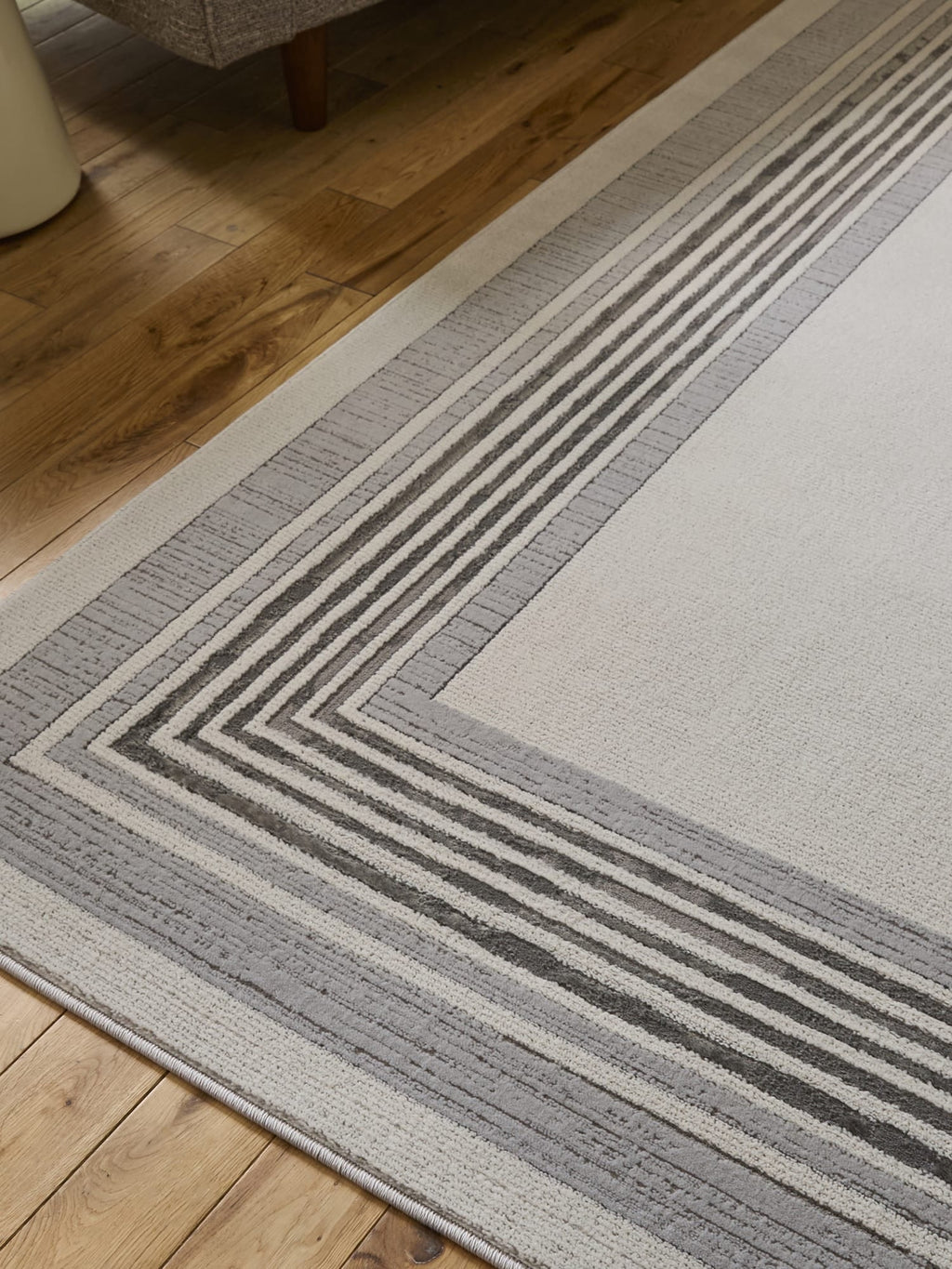 Alpa Ivory & Grey Rug
