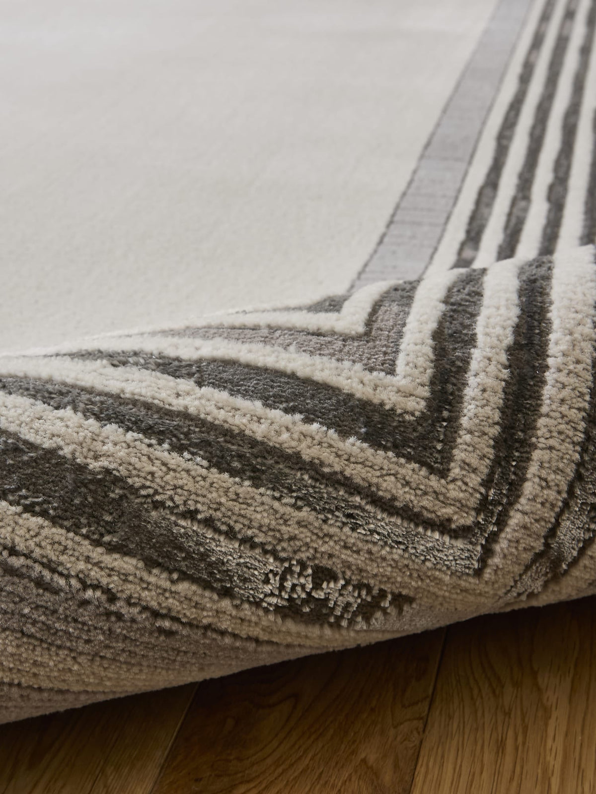 Alpa Ivory & Grey Rug