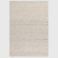 Alvo Rugs Adio ivory wool rug with a chunky hand-woven boucle texture and a soft loop pile finish.