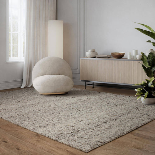 Almira Travertine Silver Rug