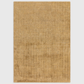Alvo Rugs Astonia ochre yellow hand-woven viscose rug with a subtle sheen and soft loop pile texture.