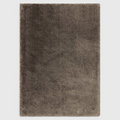 Alvo Rugs Atelier gunmetal grey shaggy rug with a thick, plush 4.5cm pile made from durable polypropylene.