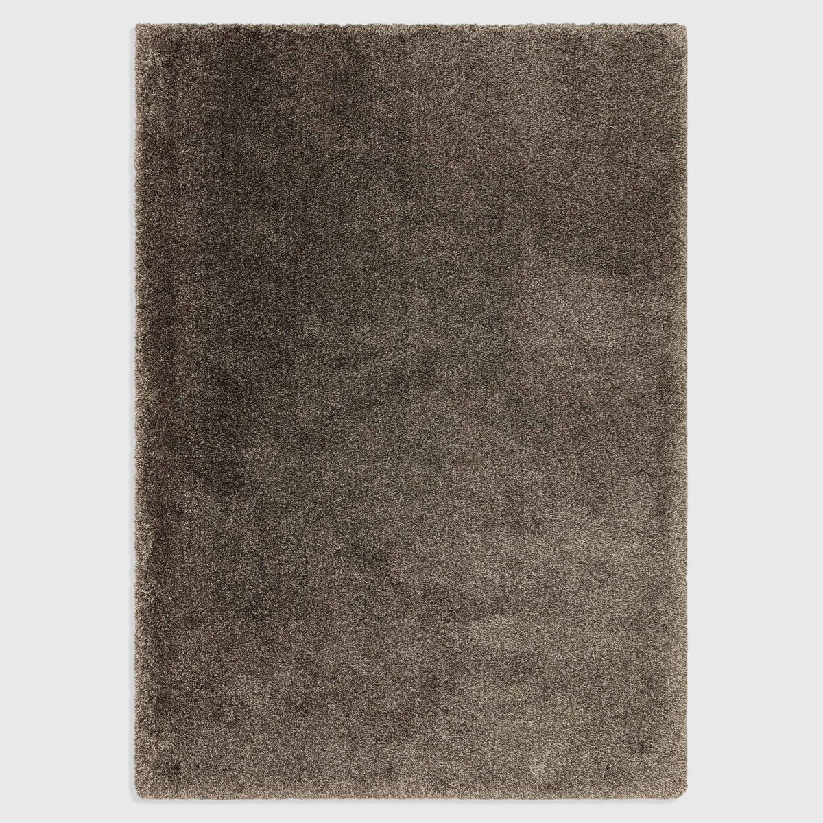 Alvo Rugs Atelier gunmetal grey shaggy rug with a thick, plush 4.5cm pile made from durable polypropylene.