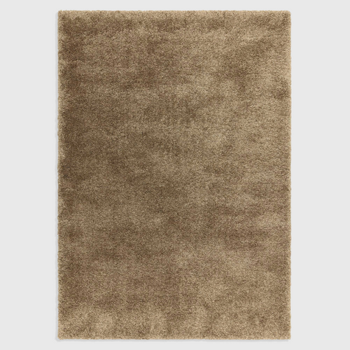 Alvo Rugs Atelier Natural rug featuring a plush beige shaggy pile made from durable machine-woven polypropylene.