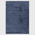 Alvo Rugs Atelier navy blue shaggy rug with a thick, plush polypropylene pile for a soft and cosy floor covering.