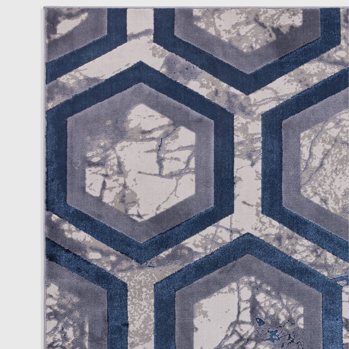 Aura Hexagon Rug