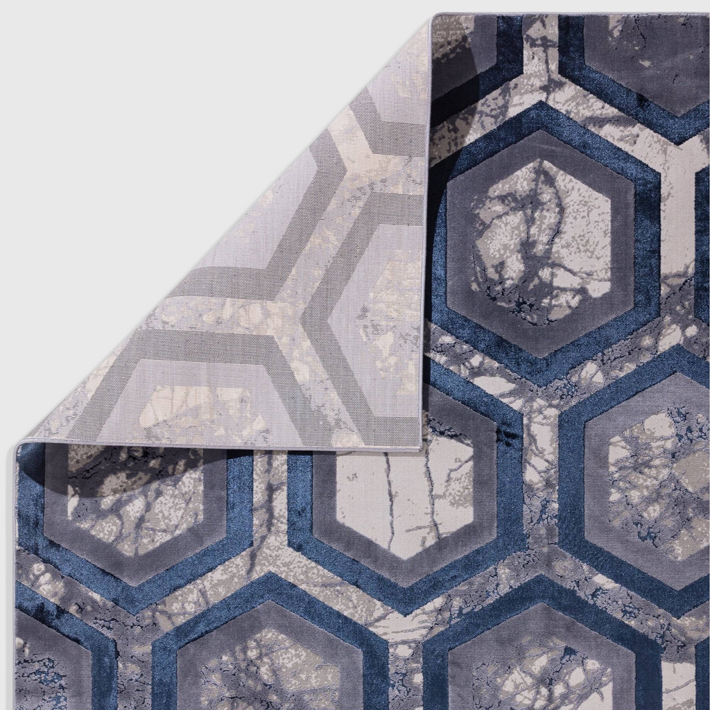 Aura Hexagon Rug