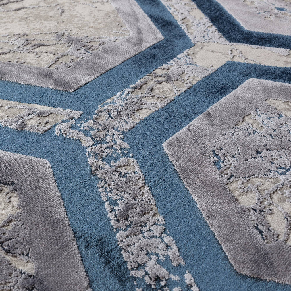 Aura Hexagon Rug