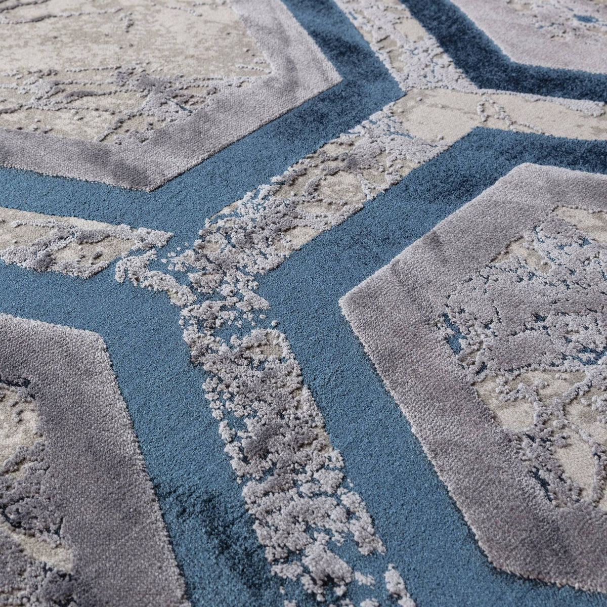 Aura Hexagon Rug