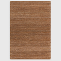 Alvo Rugs Birkley rust orange hand-woven flatweave rug made from a durable wool and polyester blend.