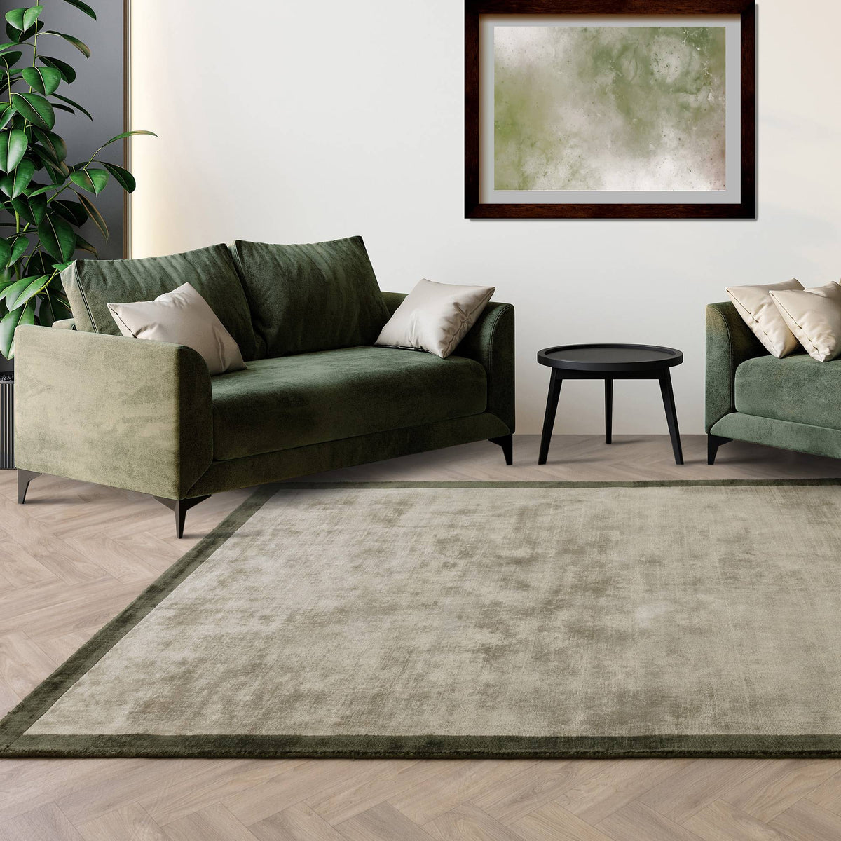 Blanko Sage/Olive 05 Rug