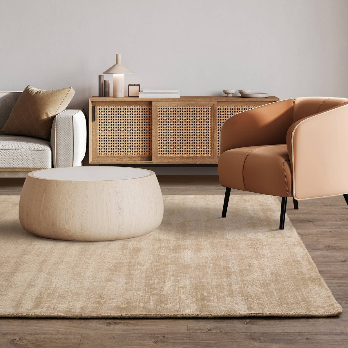 Blanko Champagne Rug