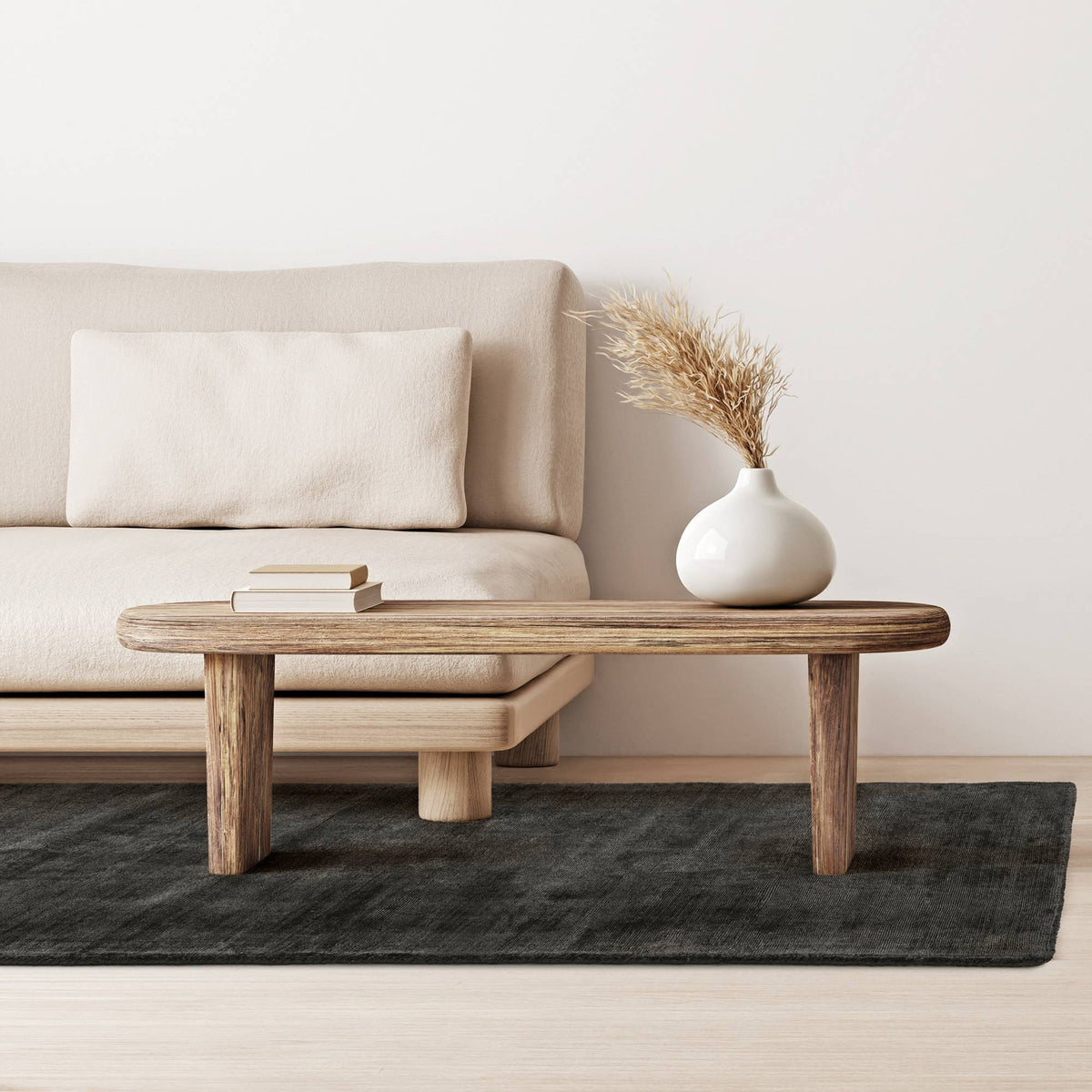 Blanko Charcoal Rug
