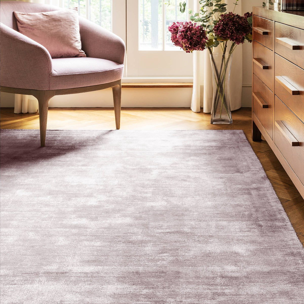 Blanko Heather Rug