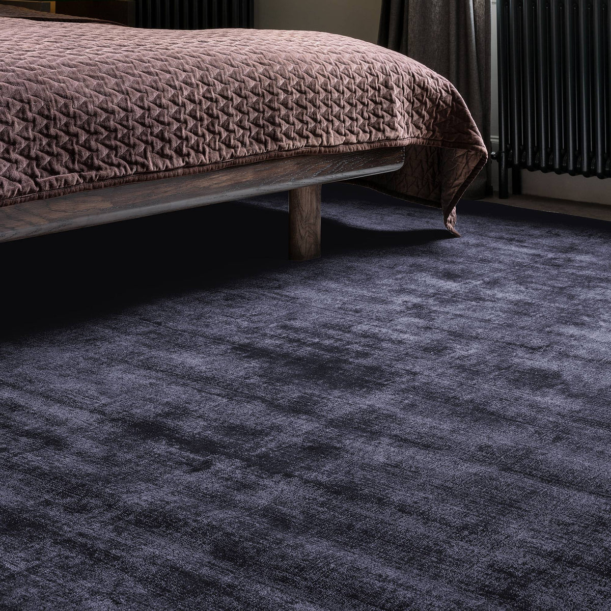 Blanko Navy Rug