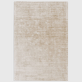 Alvo Rugs Blayde Putty hand-woven viscose rug in a neutral beige tone with a vintage tip-sheared finish.