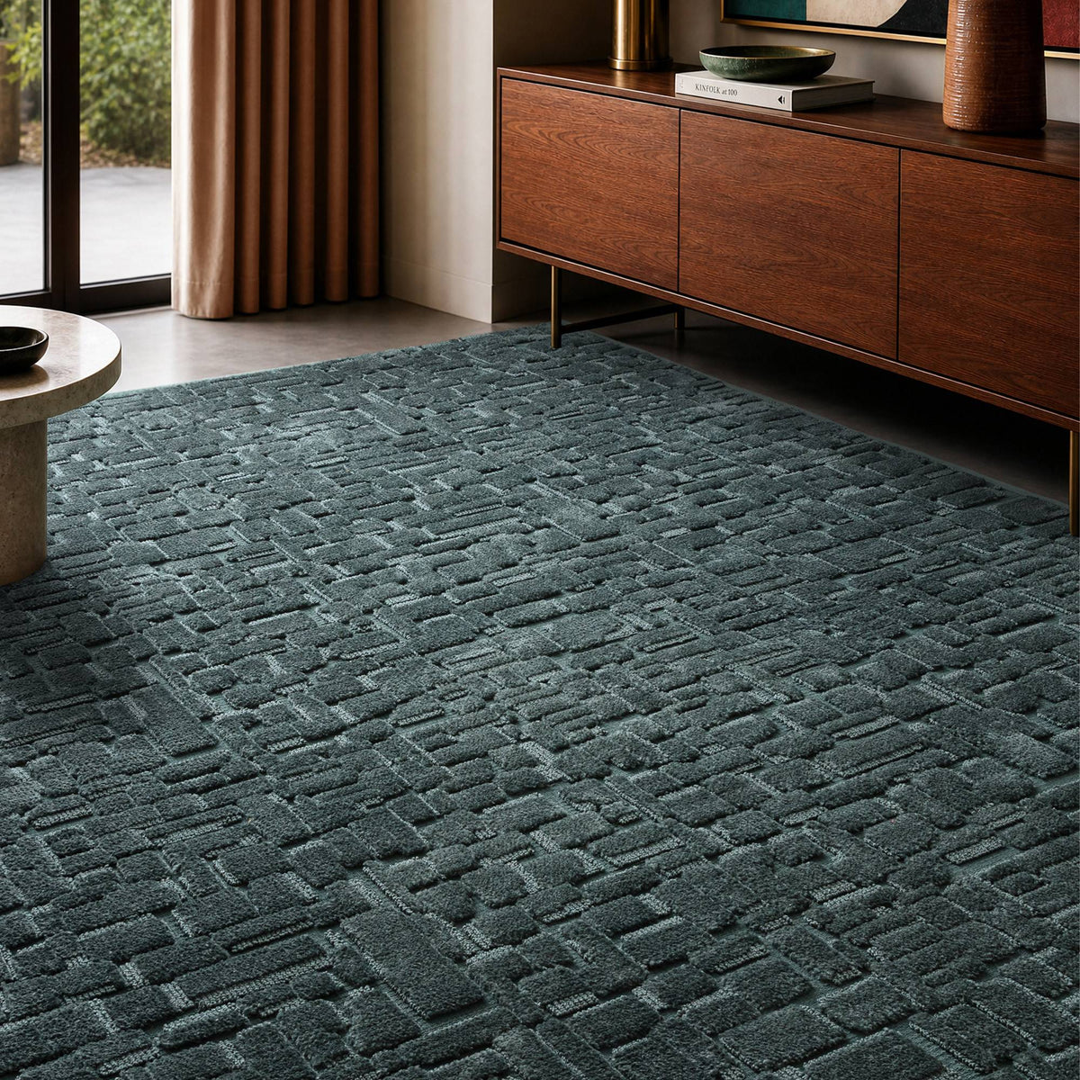 Casabella Teal Rug