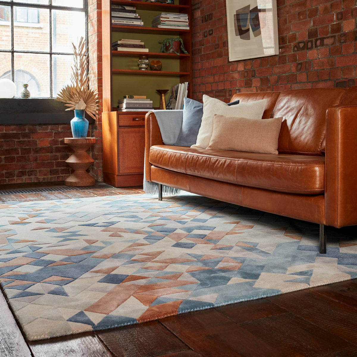 Elysian Blue Multi Rug