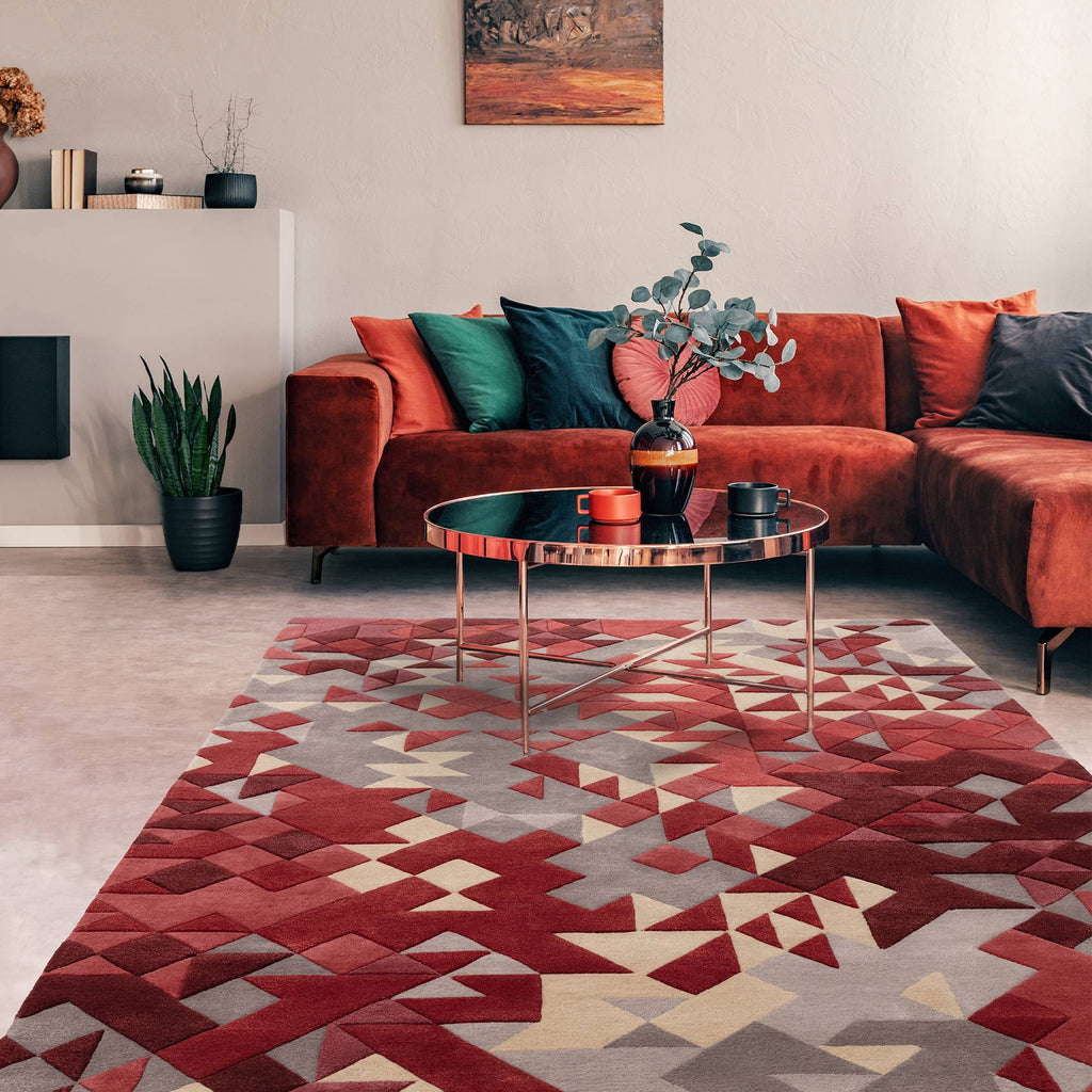 Elysian Red Multi Rug