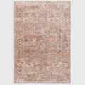 Alvo Rugs Jaspere Ja05 area rug featuring a classic antique design in red tones with a soft polyester low pile finish.