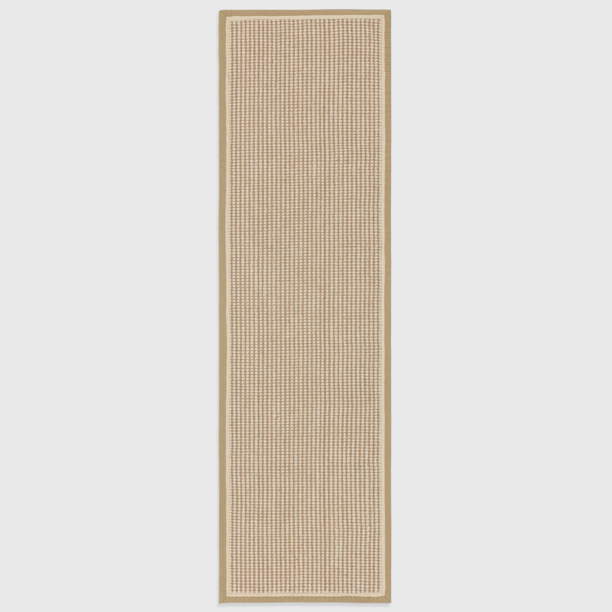 Kenza Loop Linen Cream Rug