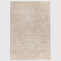 Alvo Rugs Lorentz La06 beige machine woven polyester rug with a textured geometric pattern and boho aesthetic