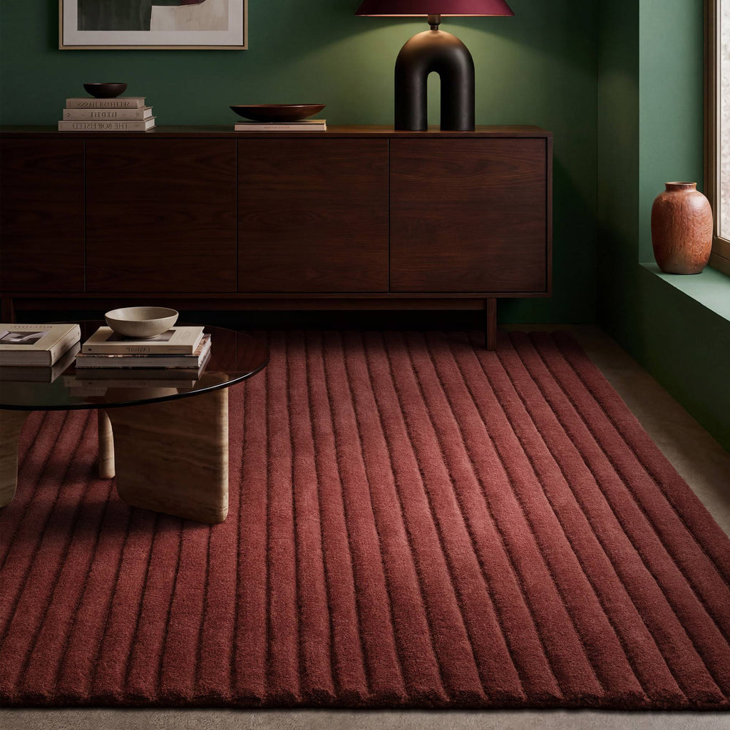 Lille Burgundy Rug