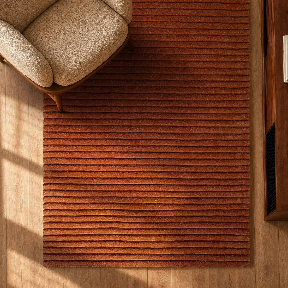 Lille Rust Rug