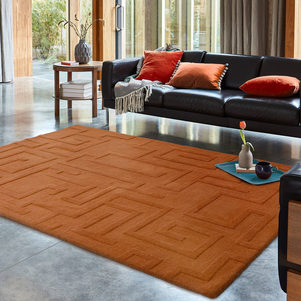 Mello Rust Rug