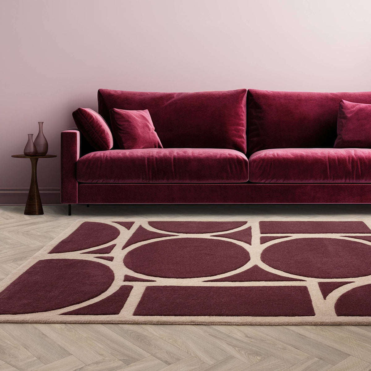Malta Plum Rug