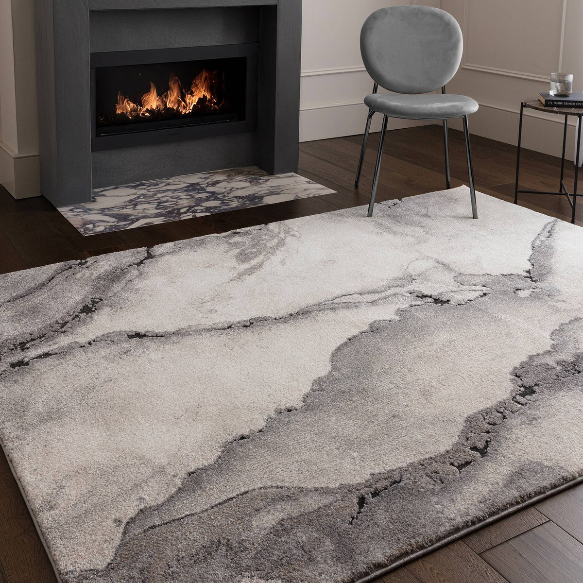 Milo Oasis Grey Rug