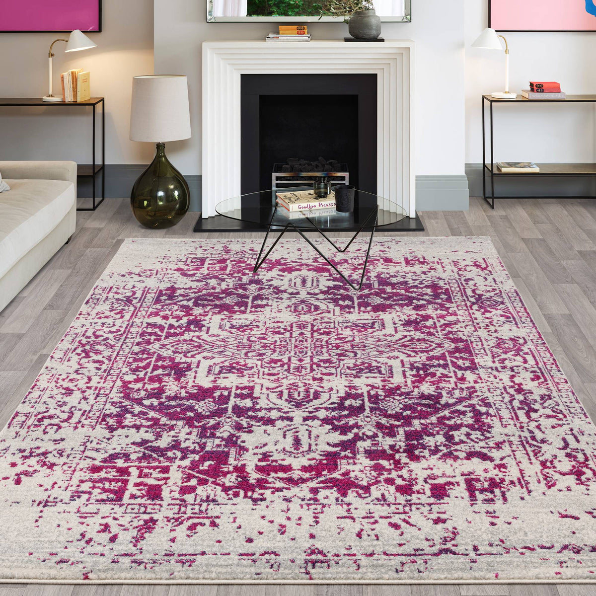 Novia Antique Fuchsia Rug