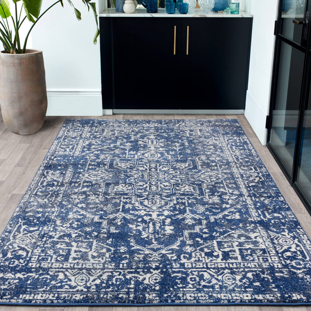 Novia Antique Navy Nv11 Rug