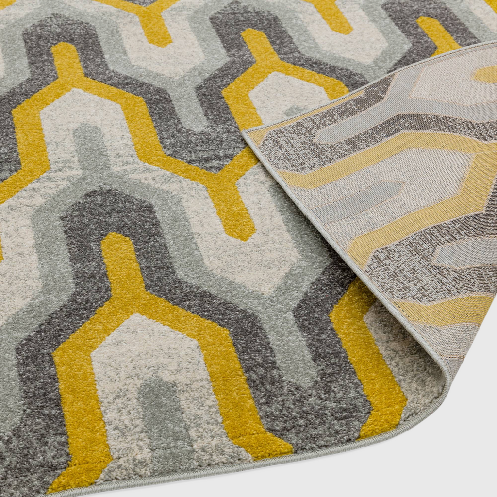 Novia Geo Yellow Rug