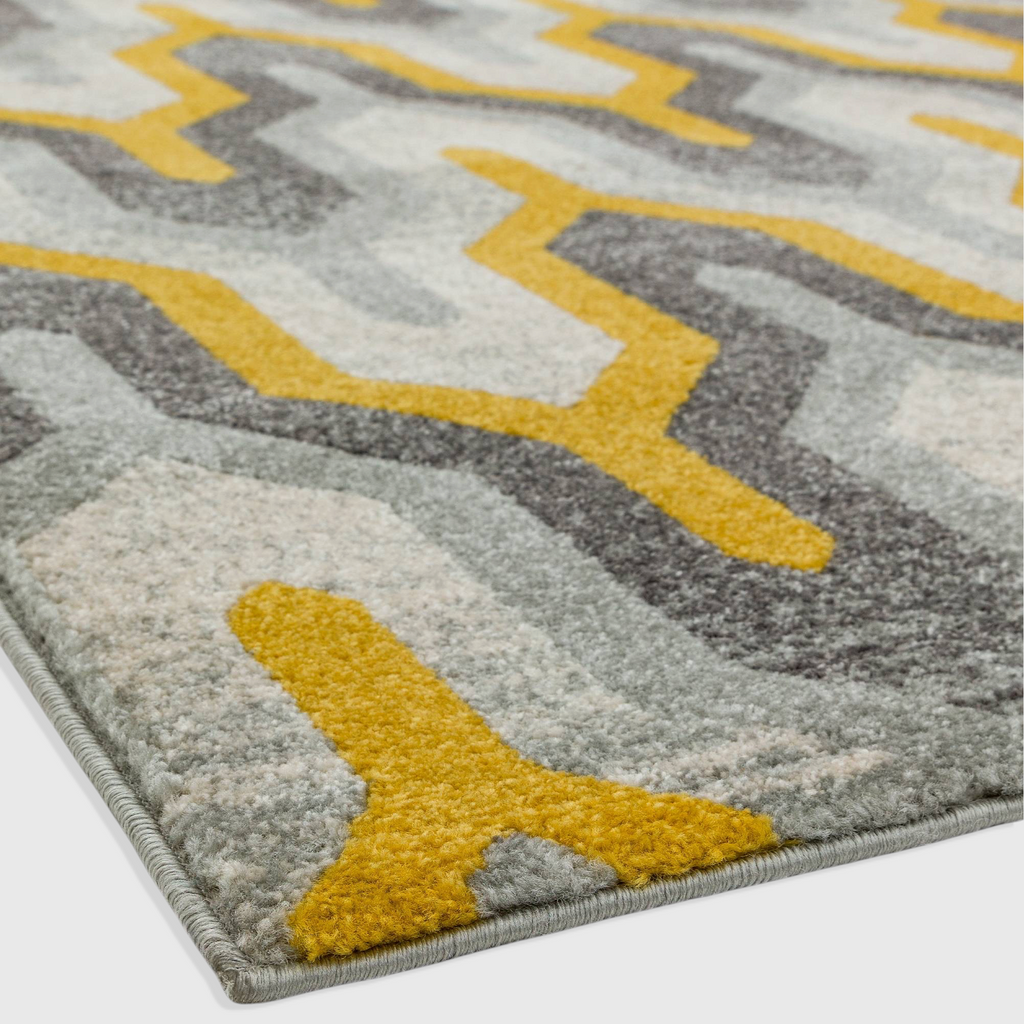 Novia Geo Yellow Rug