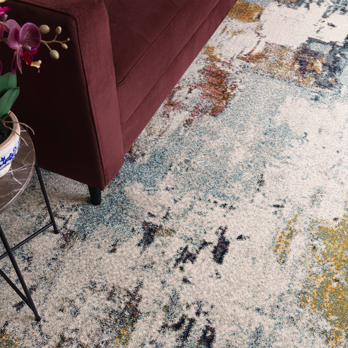 Novia Mustard Multi Nv22 Rug