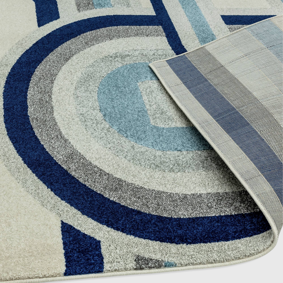 Novia Retro Blue Nv30 Rug