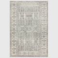 Alvo Rugs Novella Nv33 tribal grey rug with a Moroccan-inspired pattern and durable polypropylene pile.