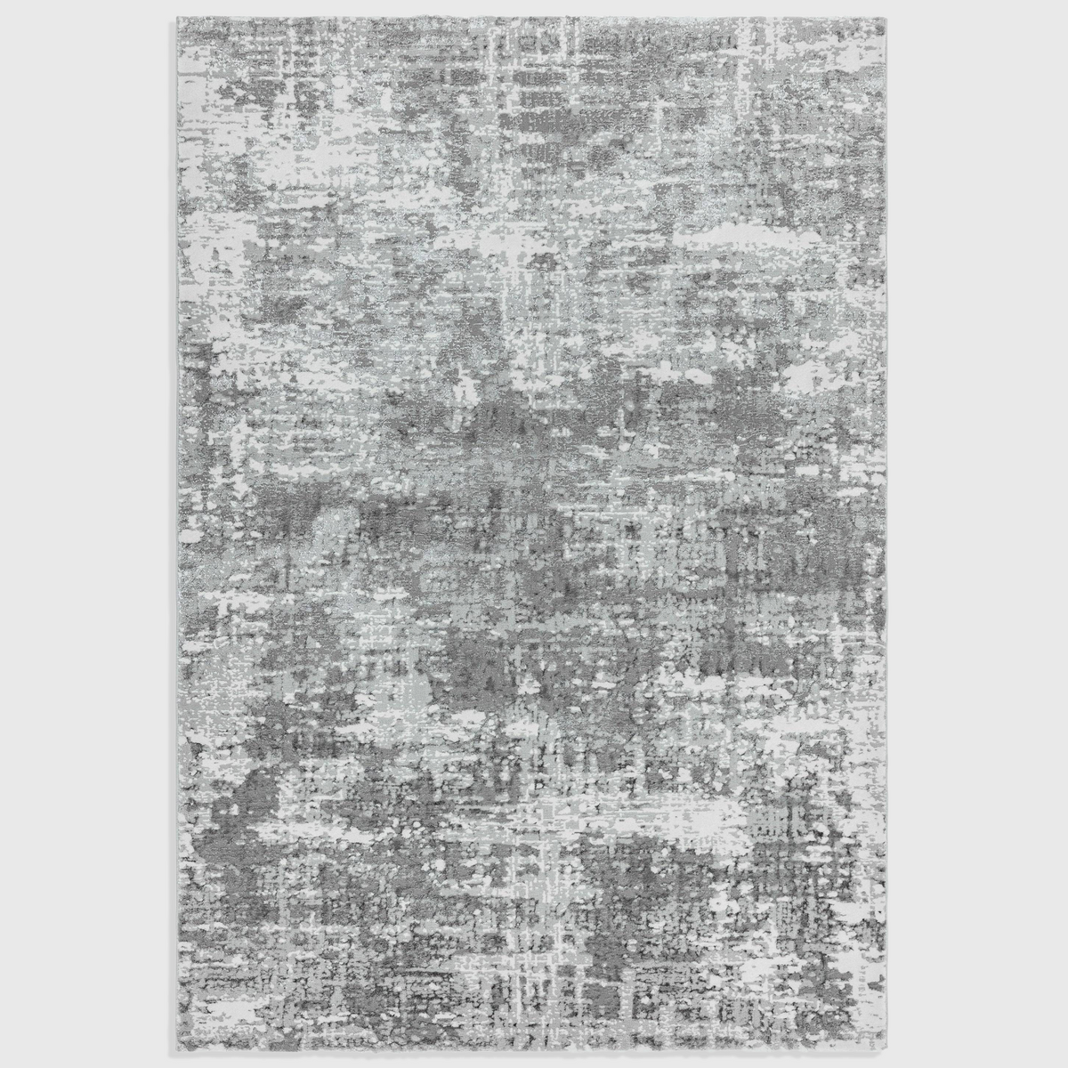 Orello Abstract Silver Rug