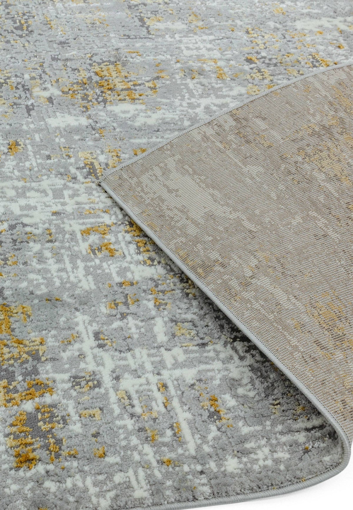 Orello Abstract Yellow Rug