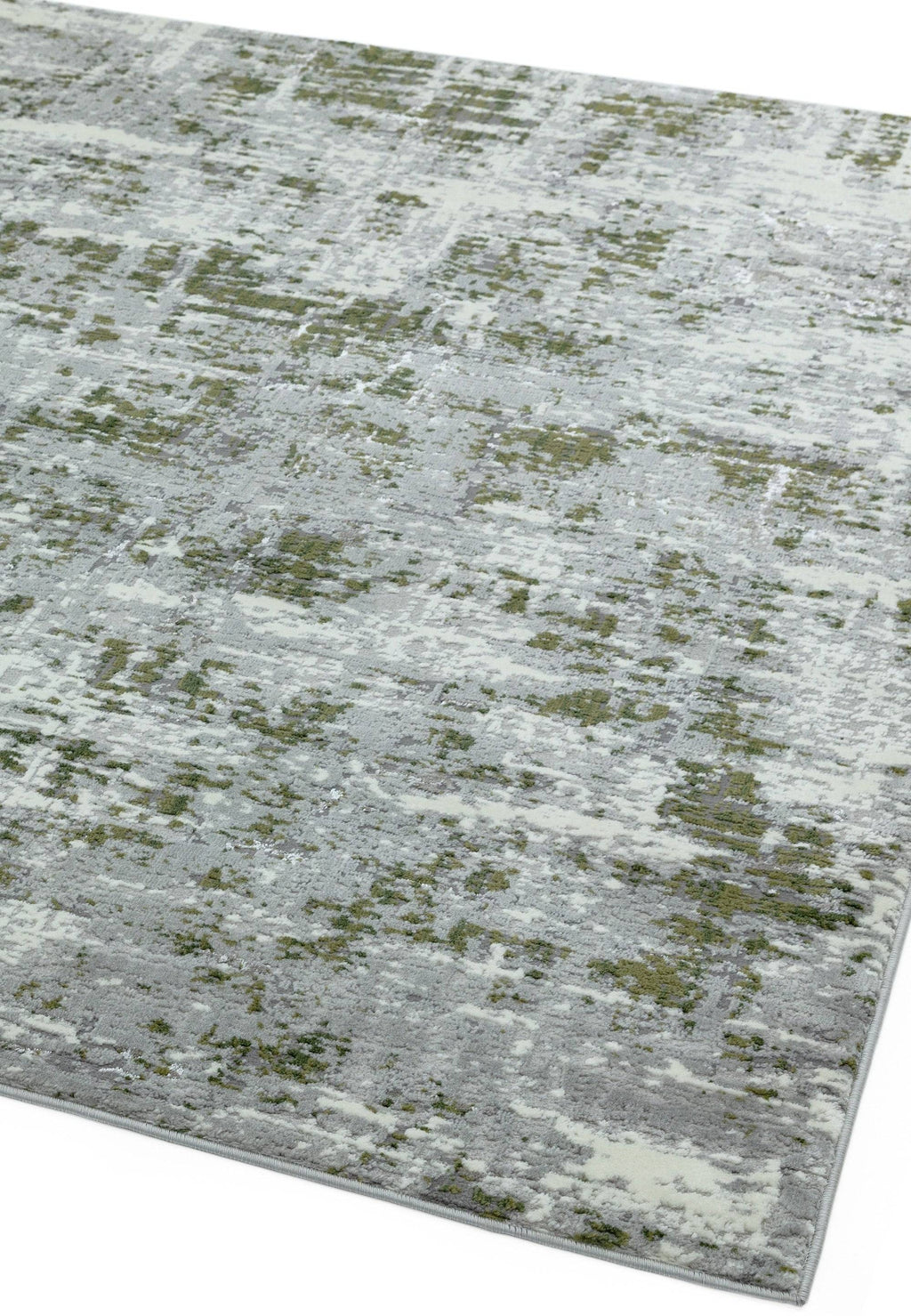 Orello Abstract Green Rug