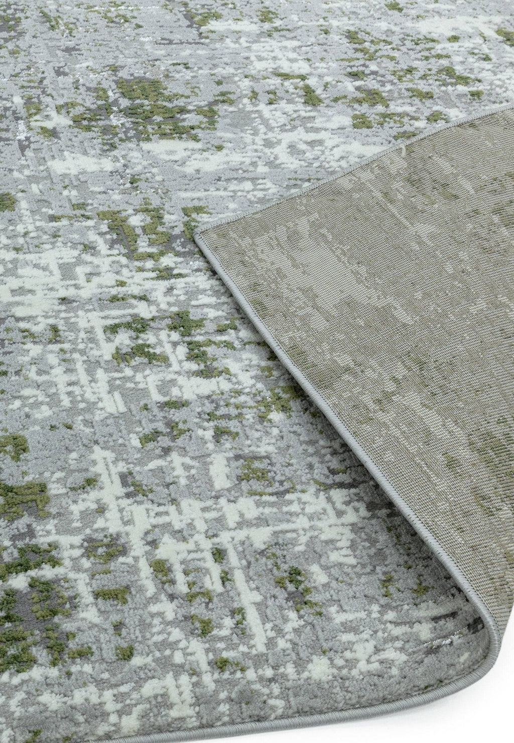 Orello Abstract Green Rug