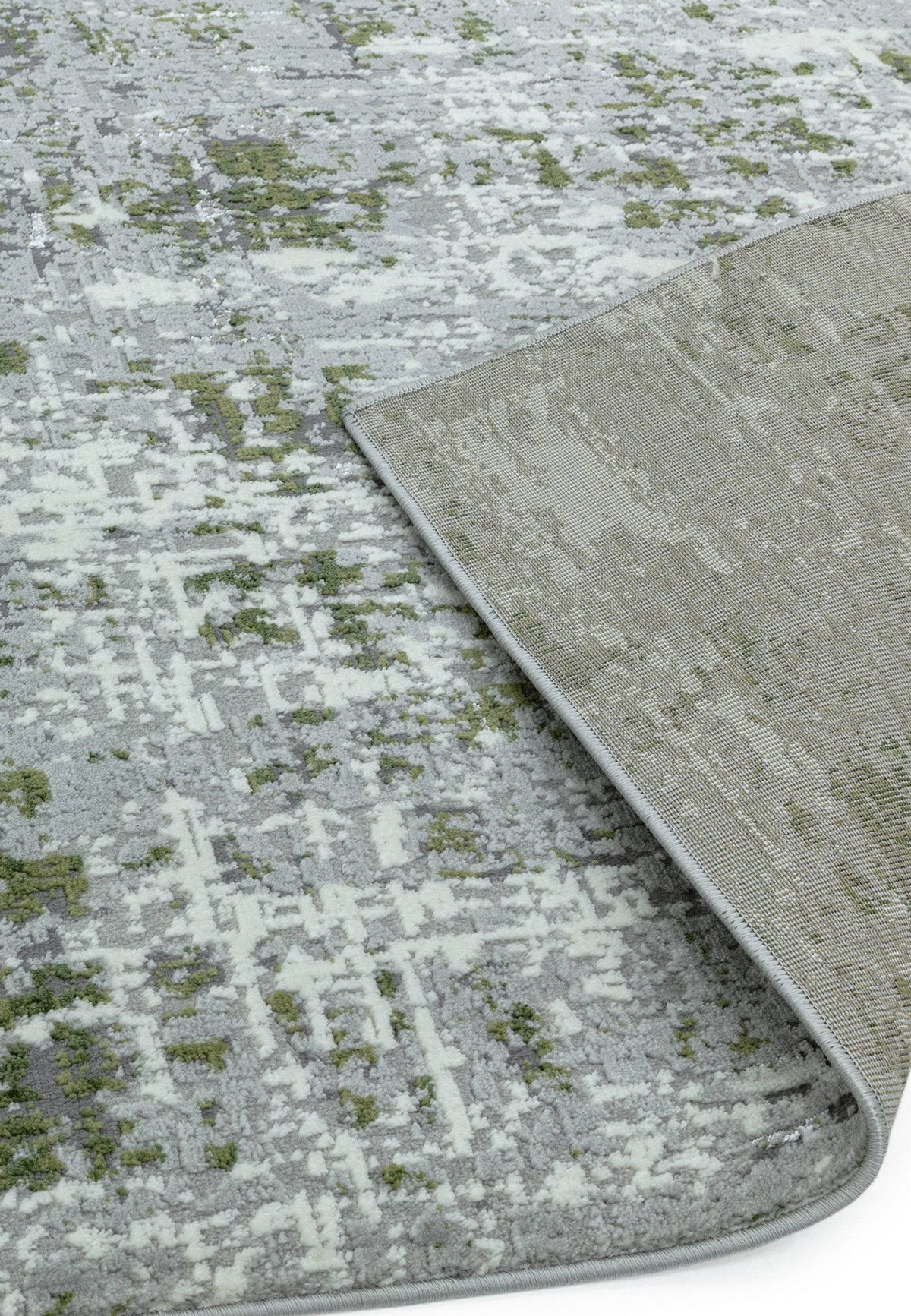 Orello Abstract Green Rug