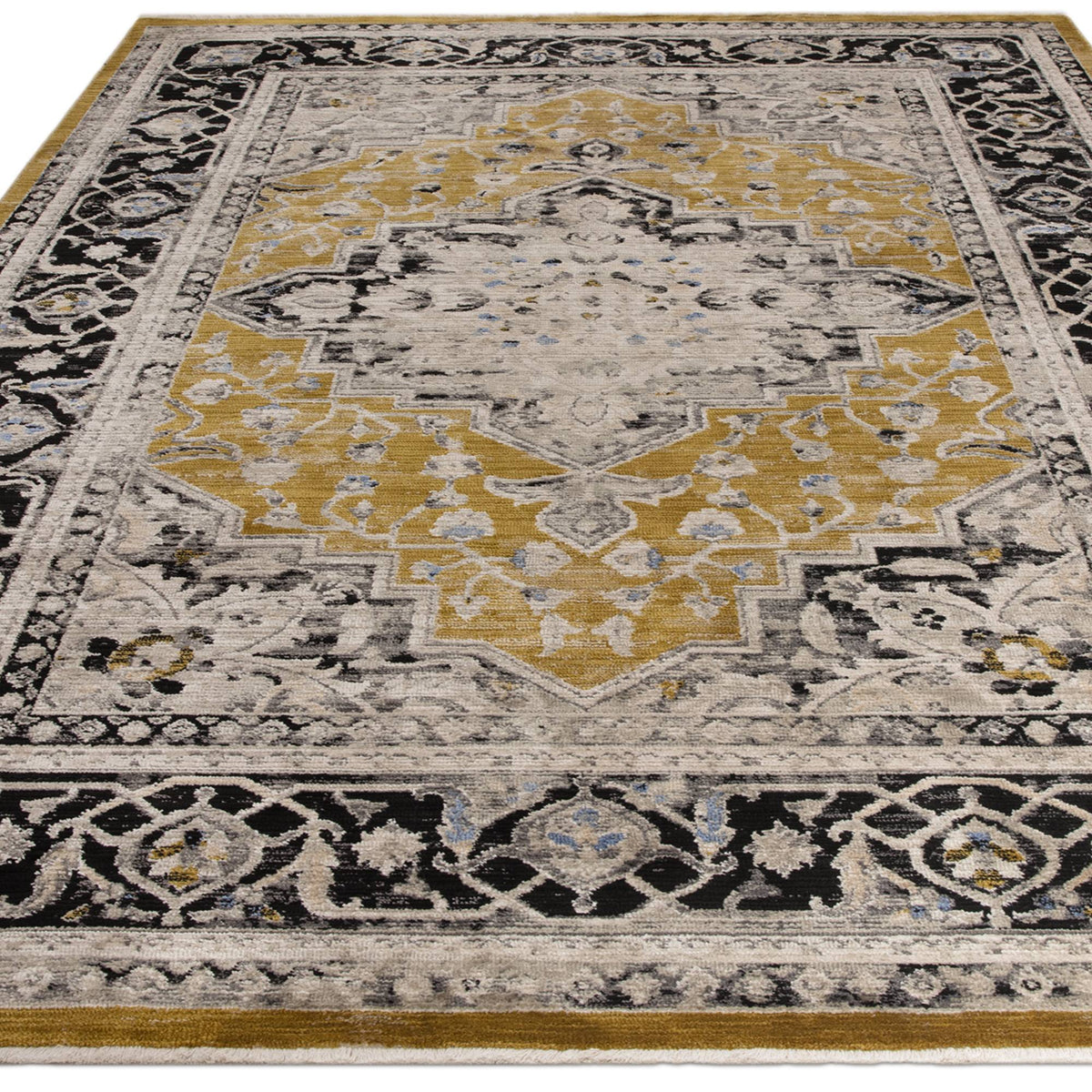 Sovra Gold Medallion Rug