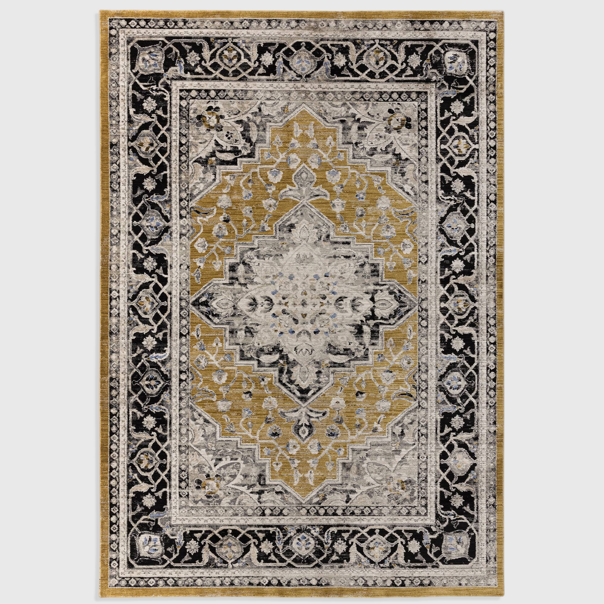 Sovra Gold Medallion Rug