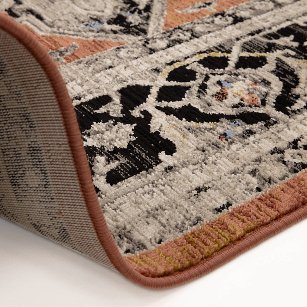 Sovra Terracotta Medallion Rug