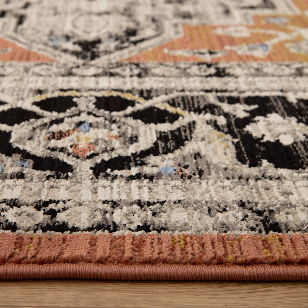 Sovra Terracotta Medallion Rug