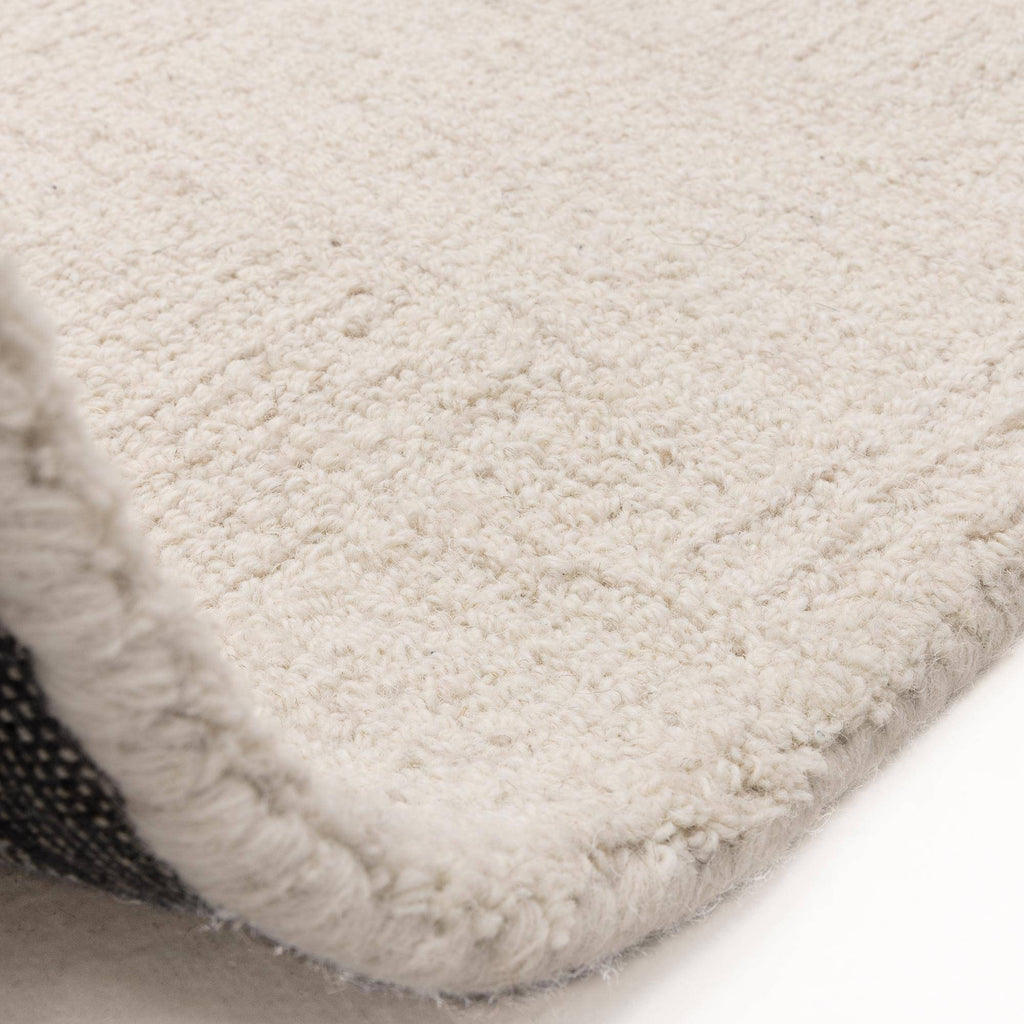 Theo Hatch White & Sand Rug