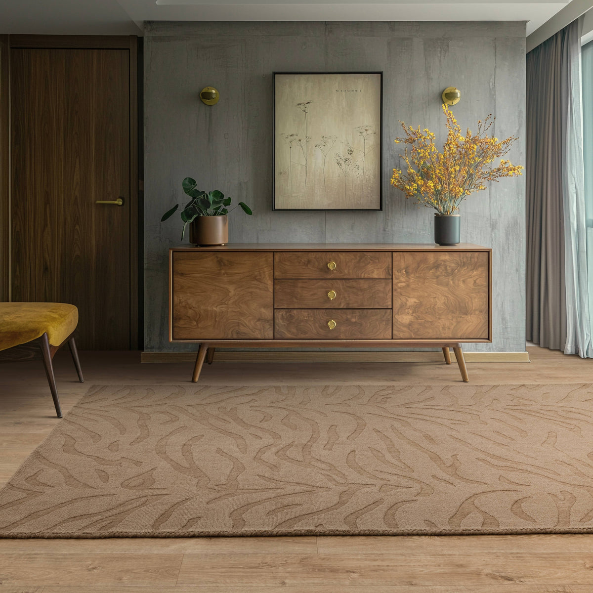 Tiga Mocha Rug